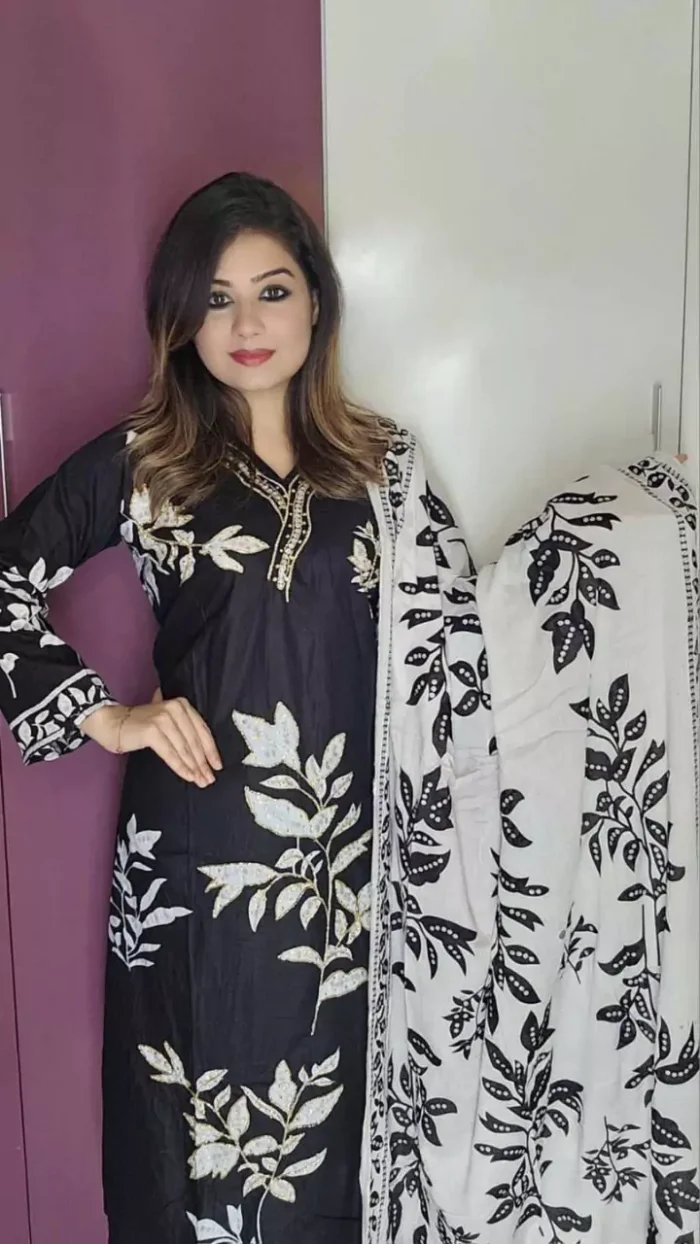 Readymade kurti 2 Pieces Digital Printed and Sequence work