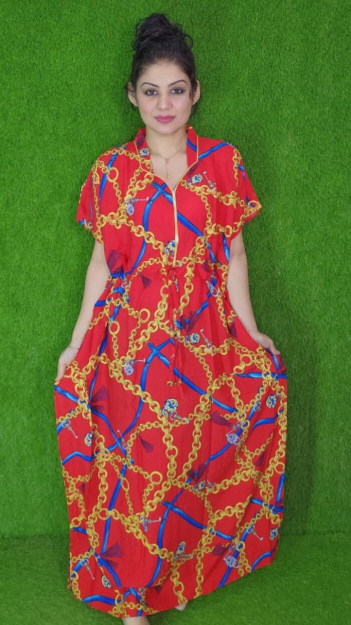 China Lilen Fabric kaftan maxi